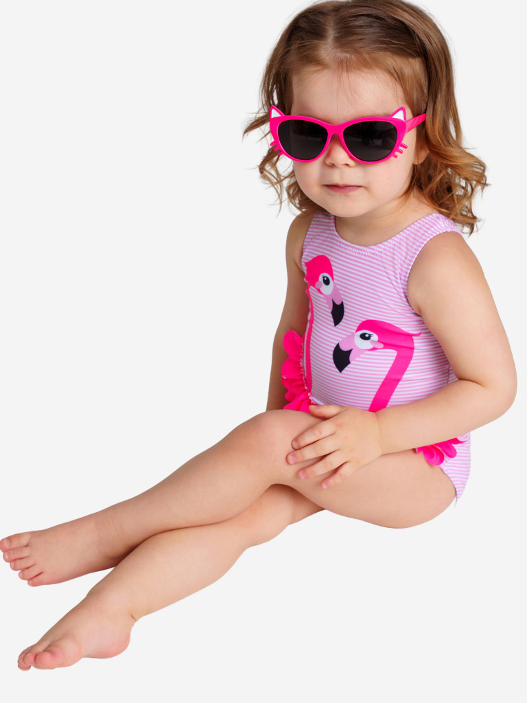 Купальник слитный для девочек PlayToday