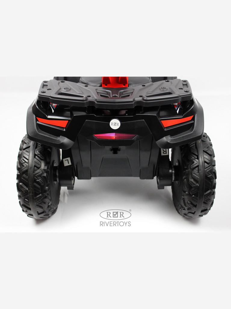 Детский электроквадроцикл RIVERTOYS T001TT 4WD красный