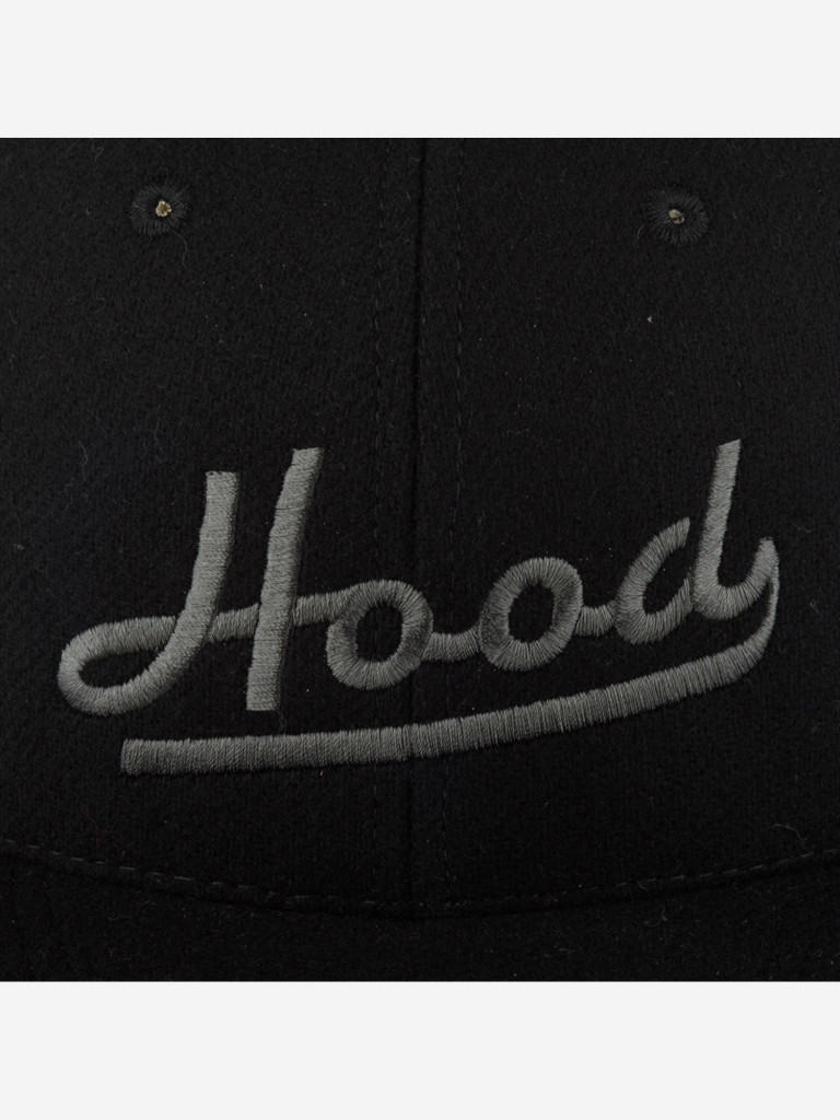 Бейсболка с прямым козырьком HOOD 100-MWL002-HD001-BKA Hood V (черный)