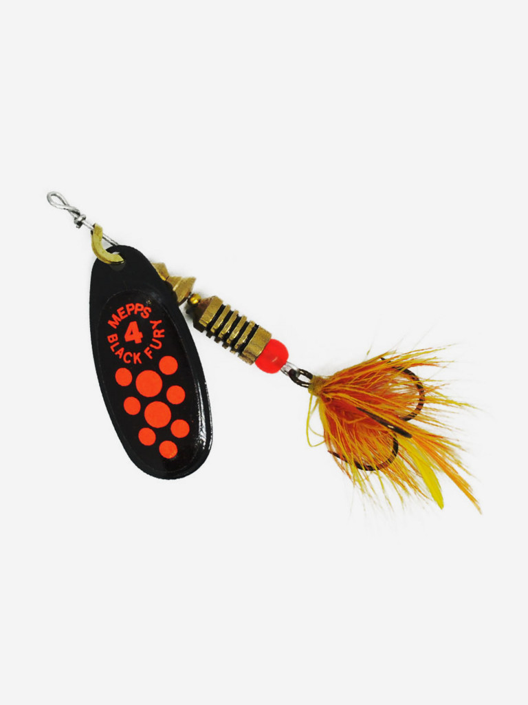 Блесна Mepps BLACK FURY ORANGE MCH N №4