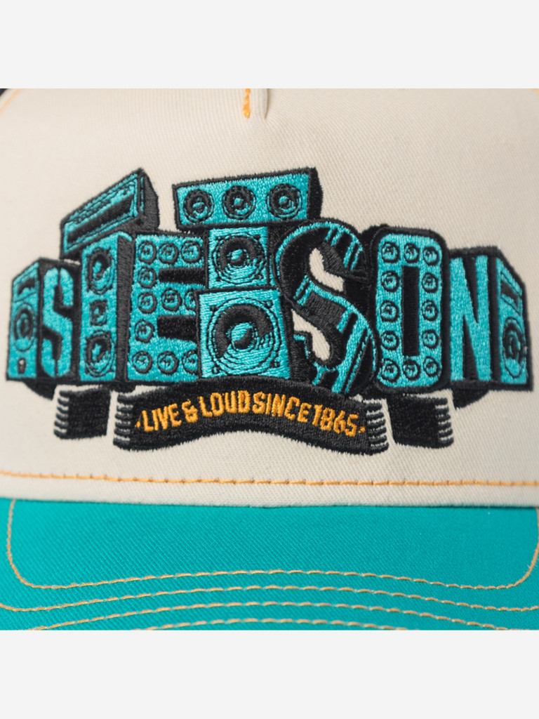 Бейсболка с сеточкой STETSON 7741121K TRUCKER CAP SOUNDBOX (бежевый)