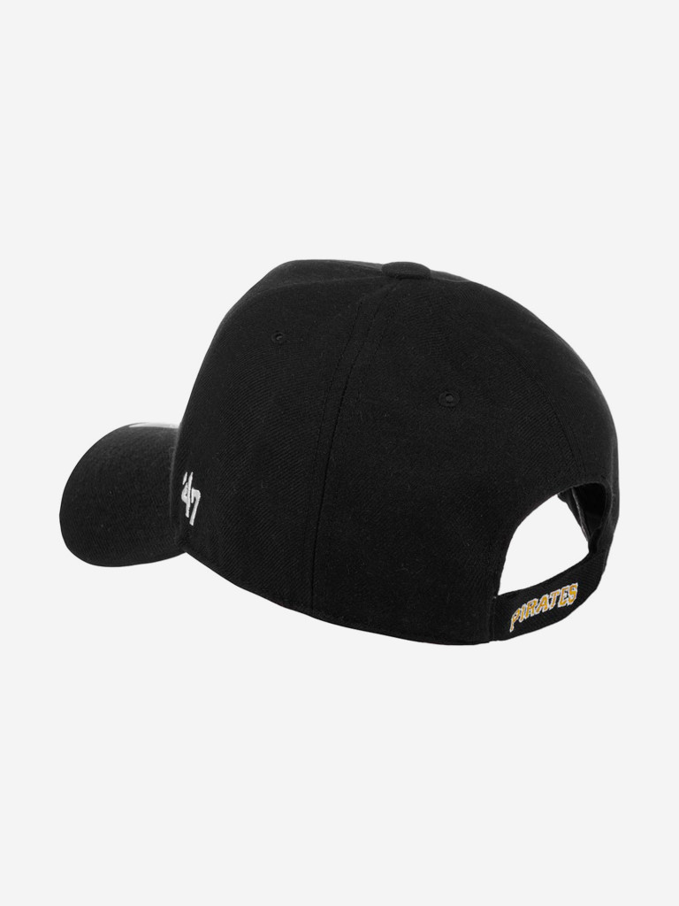 Бейсболка 47 BRAND B-MVP20WBV Pittsburgh Pirates MLB (черный)