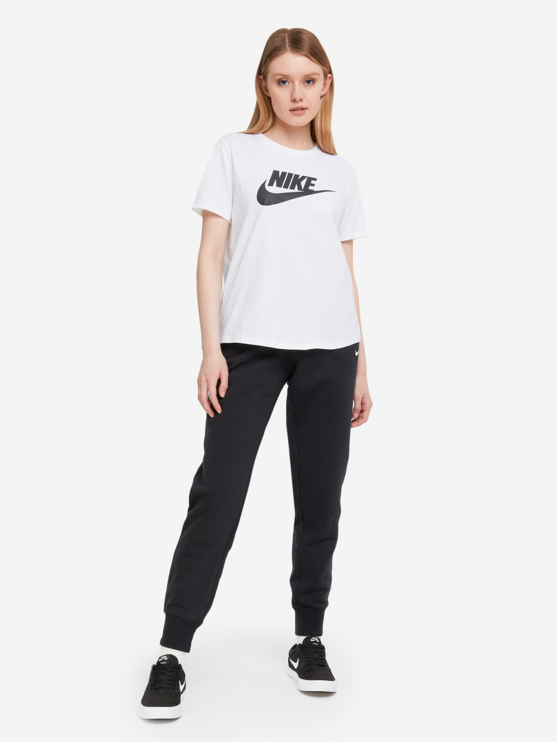 фото Футболка женская nike club essentials, белый