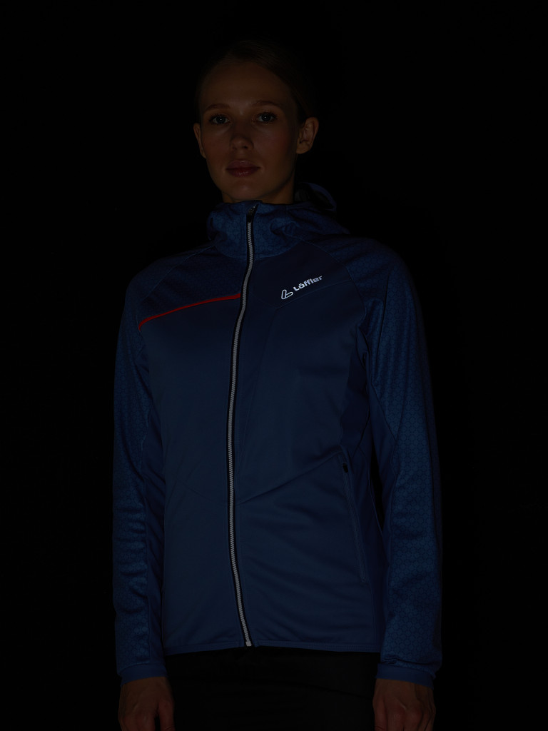 Куртка для беговых лыж женская Loeffler