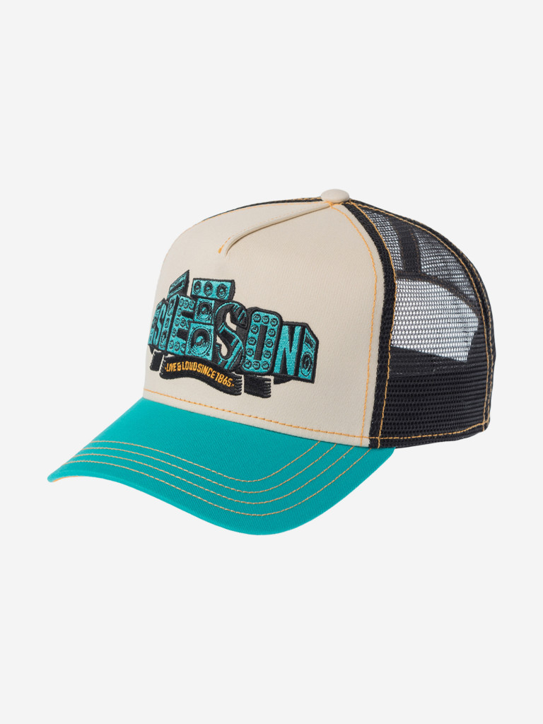 Бейсболка с сеточкой STETSON 7741121 TRUCKER CAP SOUNDBOX (бежевый)