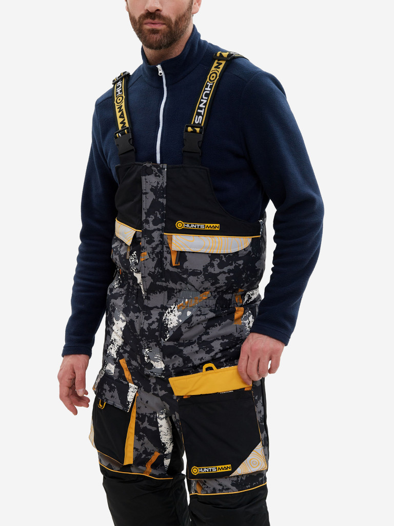 Костюм мужской Huntsman Elbrus, зимний из мембранной ткани, для охоты и рыбалки