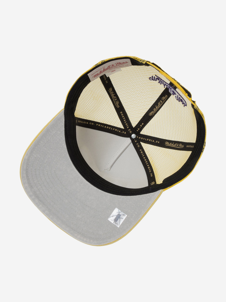 Бейсболка с сеточкой MITCHELL NESS HT14012-LALPURP Los Angeles Lakers NBA