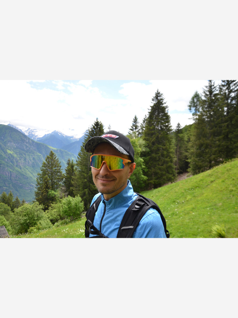 Очки спортивные KV+ TICINO glasses orange, 2 lenses, (lens glazed gold + lens CW36 red evo)