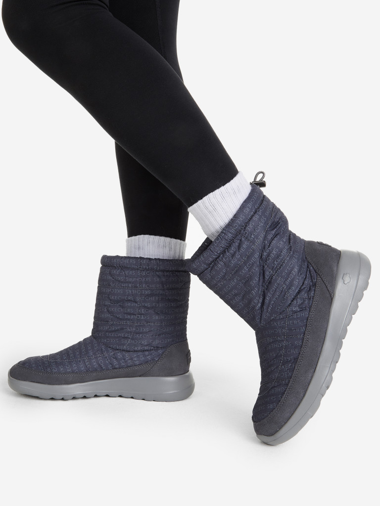 Сапоги утепленные женские Skechers On-The-Go Joy
