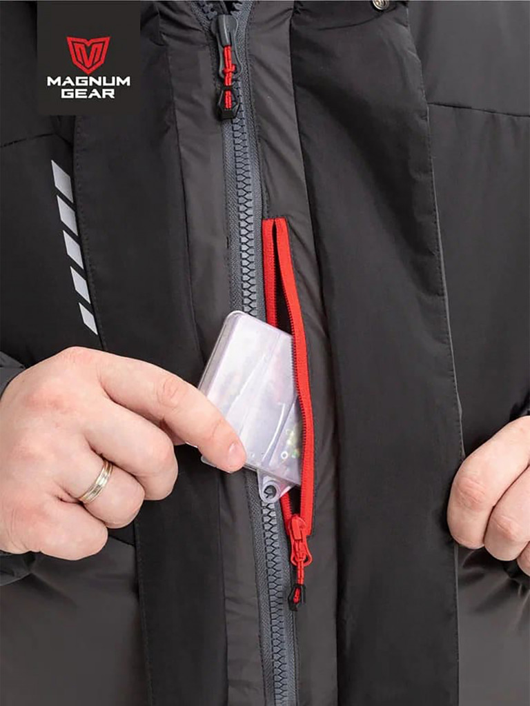 Костюм мужской MAGNUM GEAR GENESIS -35° С черный/графит