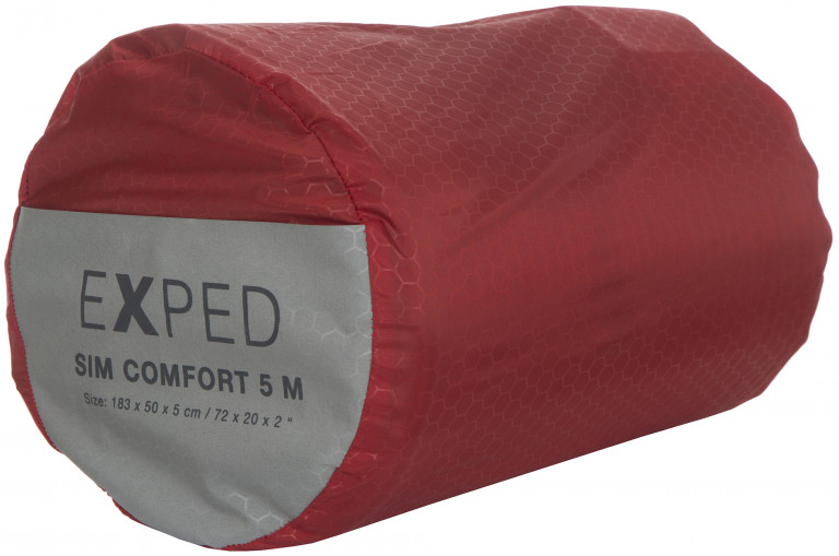 Коврик самонадувающийся Exped SIM Comfort 5 M, 183 см