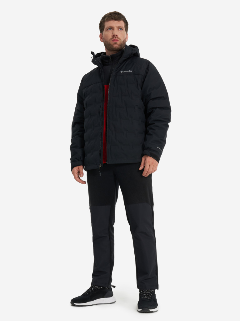 Пуховик мужской Columbia Grand Trek II Down Hooded Jacket, Plus Size