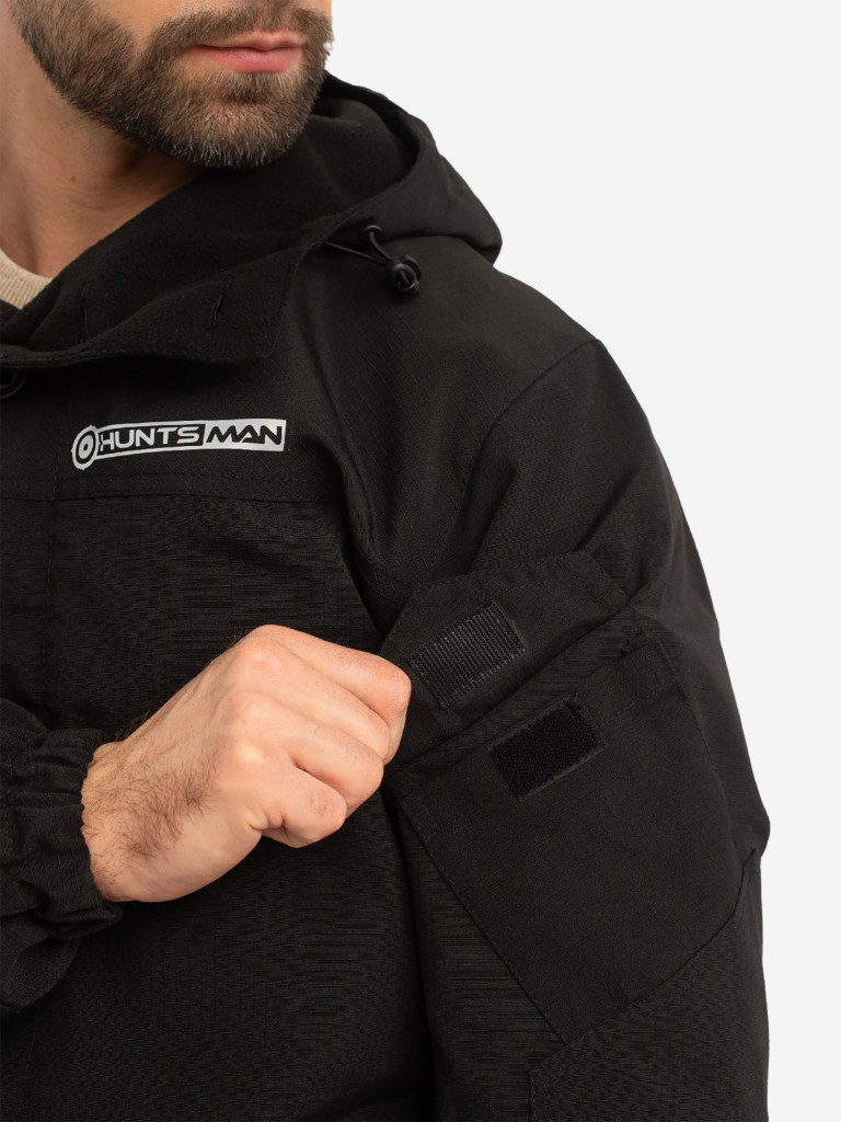 Костюм мужской демисезонный Huntsman Горка-3 ветровлагозащитный, ткань смесовая рипстоп