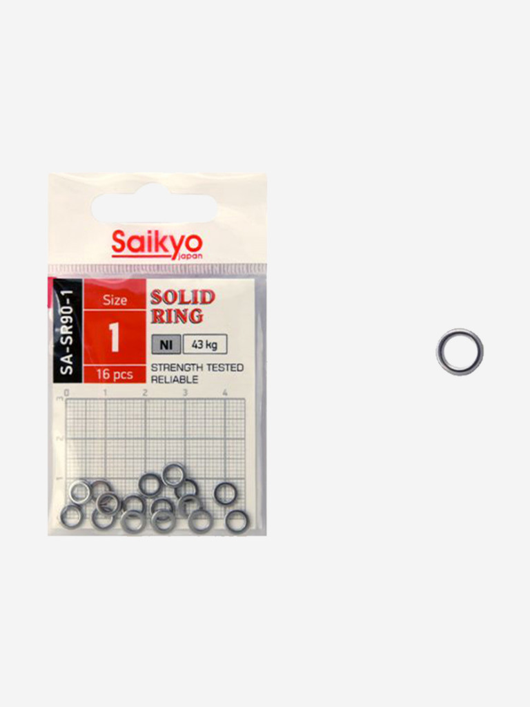 Кольцо неразъемное Saikyo SA-SR90-1 (1 упк. по 16 шт.)