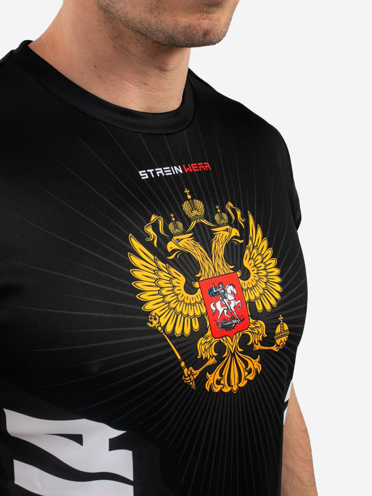 Футболка мужская National Team Black Strein
