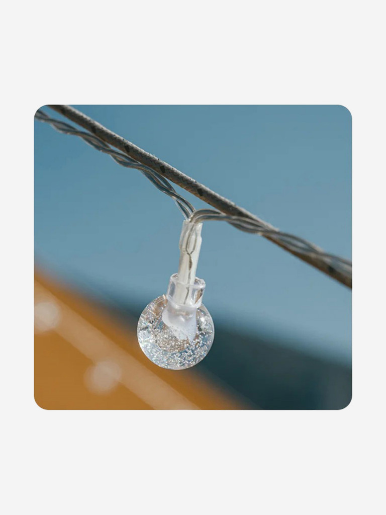 Гирлянда Naturehike светодиодная уличная 10 м, 80 ламп, IPX4, кемпинговая, 8 режимов