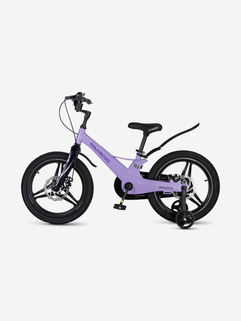 Велосипед Детский Maxiscoo Space deluxe 18'' Лавандовый Матовый (2026) (MSC-S1854D)