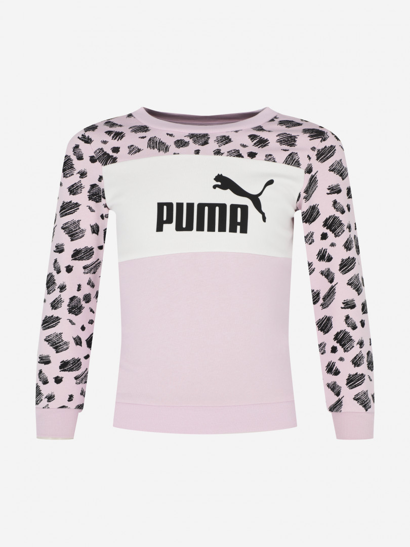 фото Свитшот для девочек puma ess+ mates, розовый