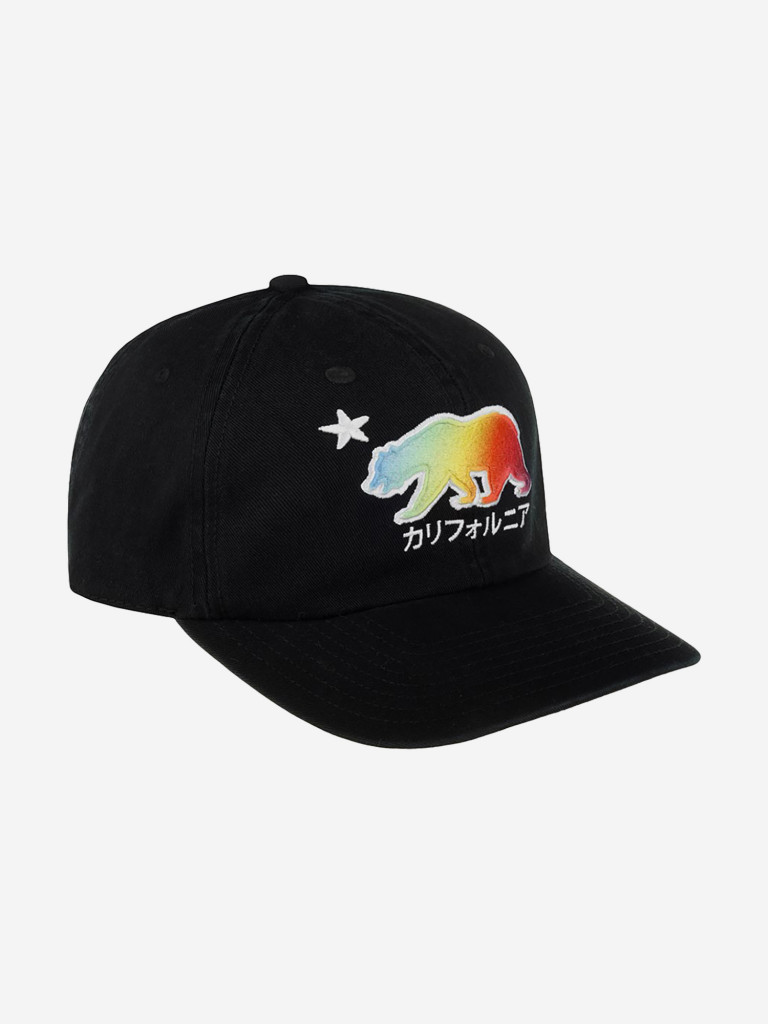 Бейсболка AMERICAN NEEDLE 44860B-CALI California Prism Slouch (черный)