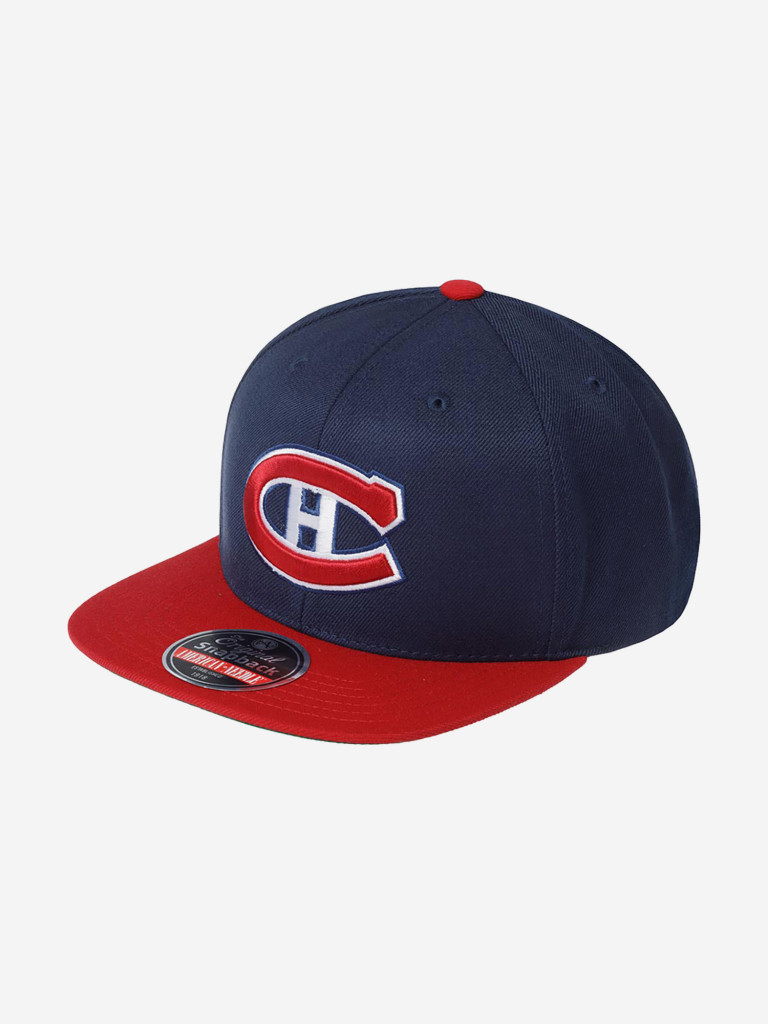 Бейсболка с прямым козырьком AMERICAN NEEDLE 400A1V-MOC Montreal Canadiens 400 Series NHL (синий)
