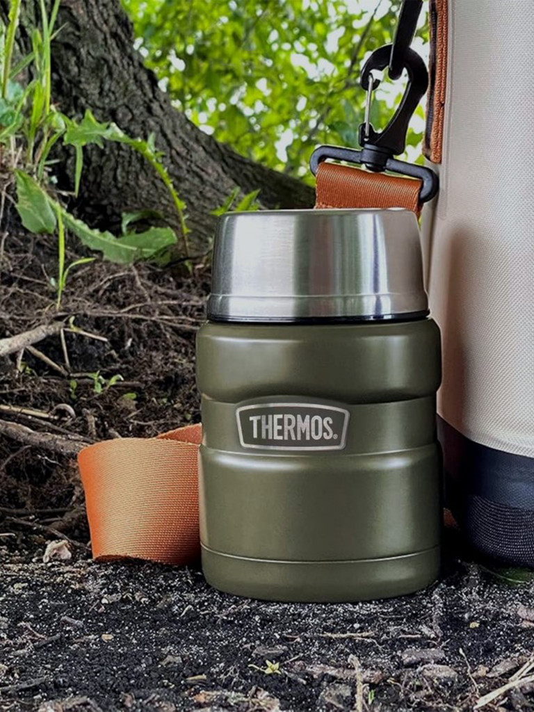 Термос для еды 470 мл THERMOS KING-3000 зелёный
