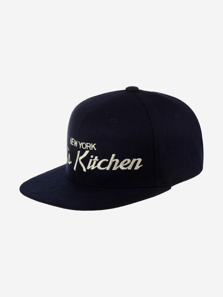 Бейсболка с прямым козырьком HOOD 100-MWL001-NY022-NY Hell's Kitchen, NY (синий)