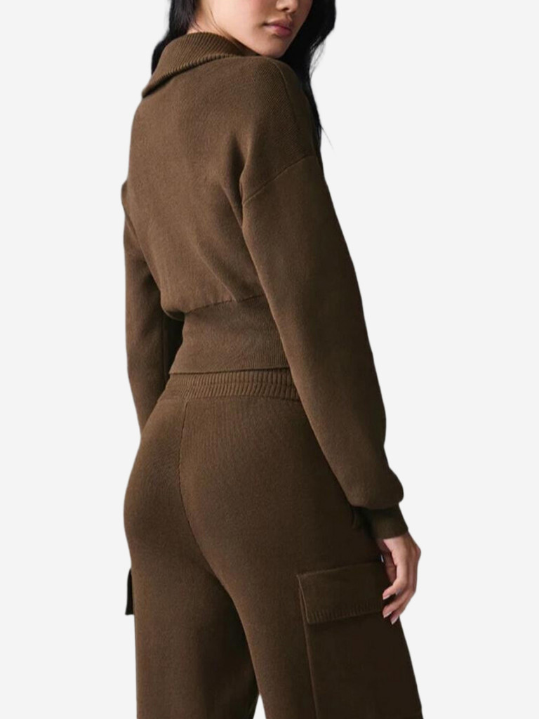 Укороченная трикотажная куртка Alo Yoga Scholar