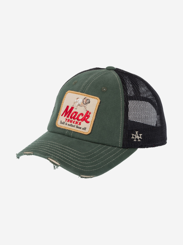 Бейсболка с сеточкой AMERICAN NEEDLE SMU817A-MACKT Mack Truck Orville (зеленый)