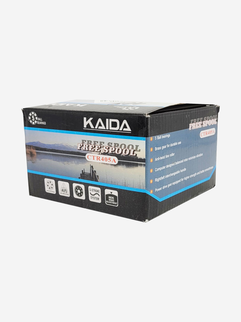 Катушка Kaida CTR-405A, с задним фрикционом