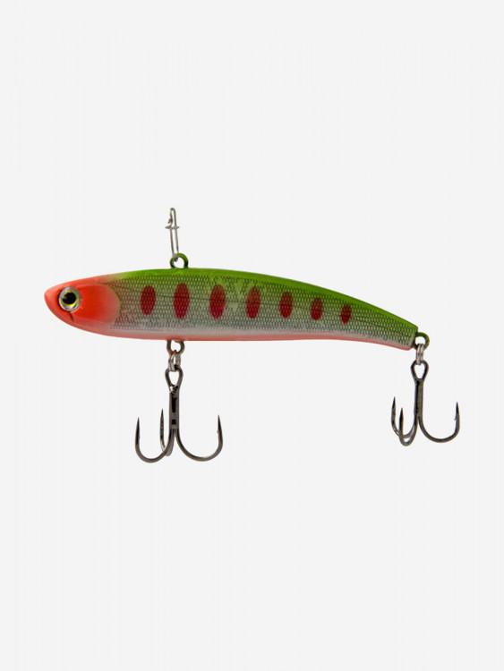 Виб (тонущий воблер) для зимней рыбалки ECOPRO Nemo Slim 80 мм 17г 023-Broken Lime