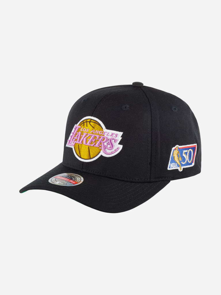 Бейсболка MITCHELL NESS 6HSSFH21HW014-LALBLCK Los Angeles Lakers NBA (черный)