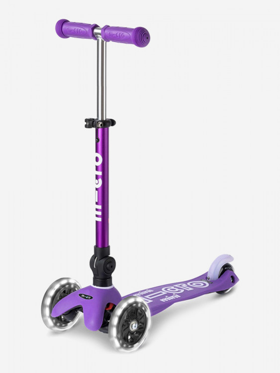 Самокат Micro Mini Deluxe складной LED 2025