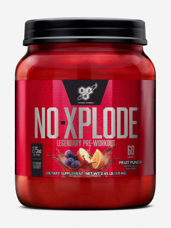 Предтренировочный комплекс BSN NoXplode 3.3, 1 кг, Фруктовый пунш