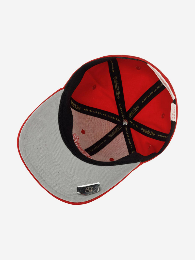 Бейсболка MITCHELL NESS MN-NHL-EU127-DETRED-RED Detroit Red Wings NHL (красный)