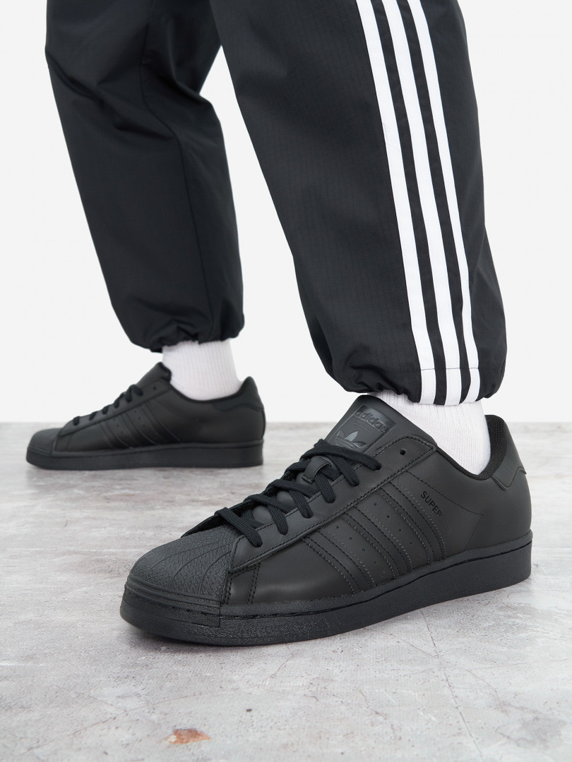 фото Кеды мужские adidas superstar, черный