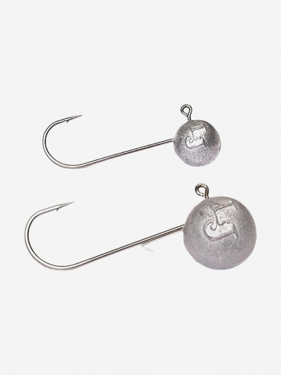 Джиг-головка LUCKY JOHN ROUND HEAD весом 25.0г, крючок 002, набор 5шт