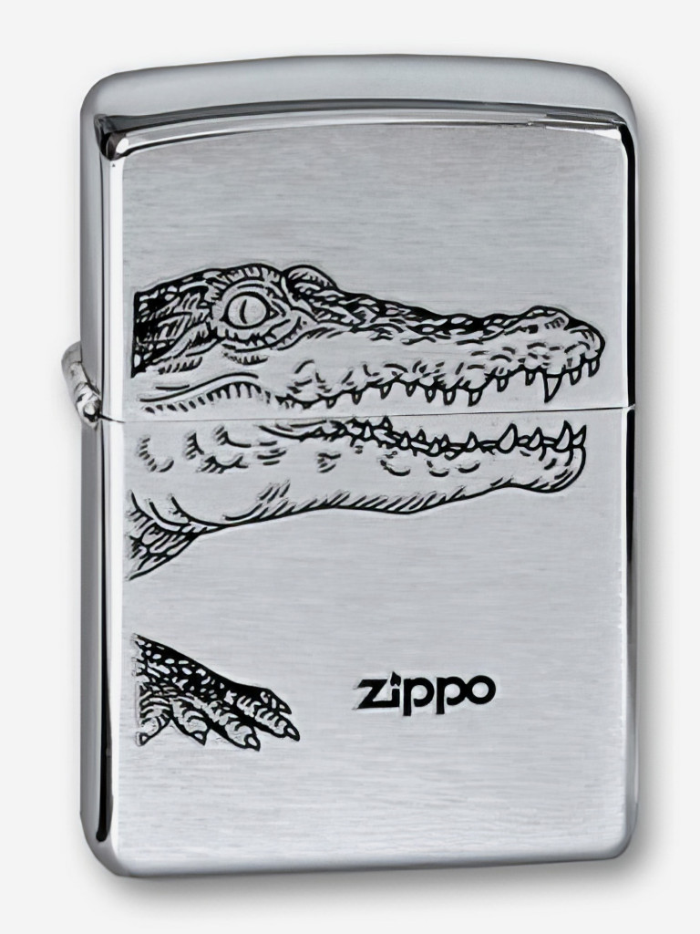 Зажигалка бензиновая ZIPPO 200 ALLIGATOR