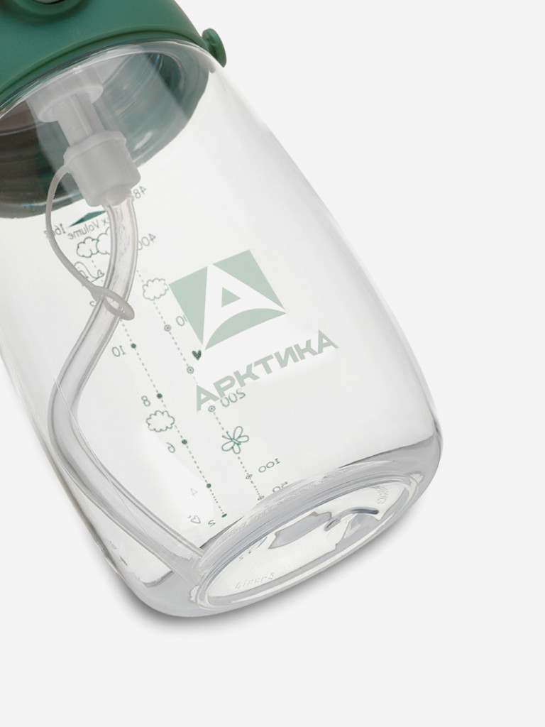 Бутылочка детская питьевая Арктика, тритановая (для напитков), 480 мл, хвоя