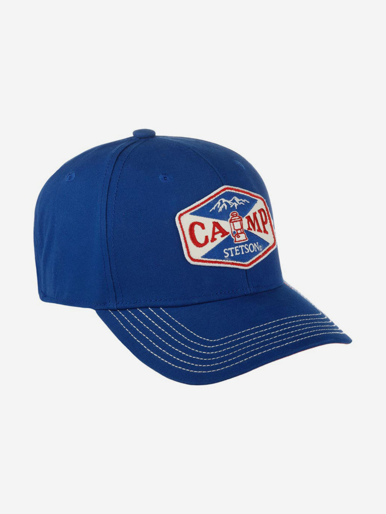 Бейсболка STETSON 7721142 BASEBALL CAP CAMP (синий)