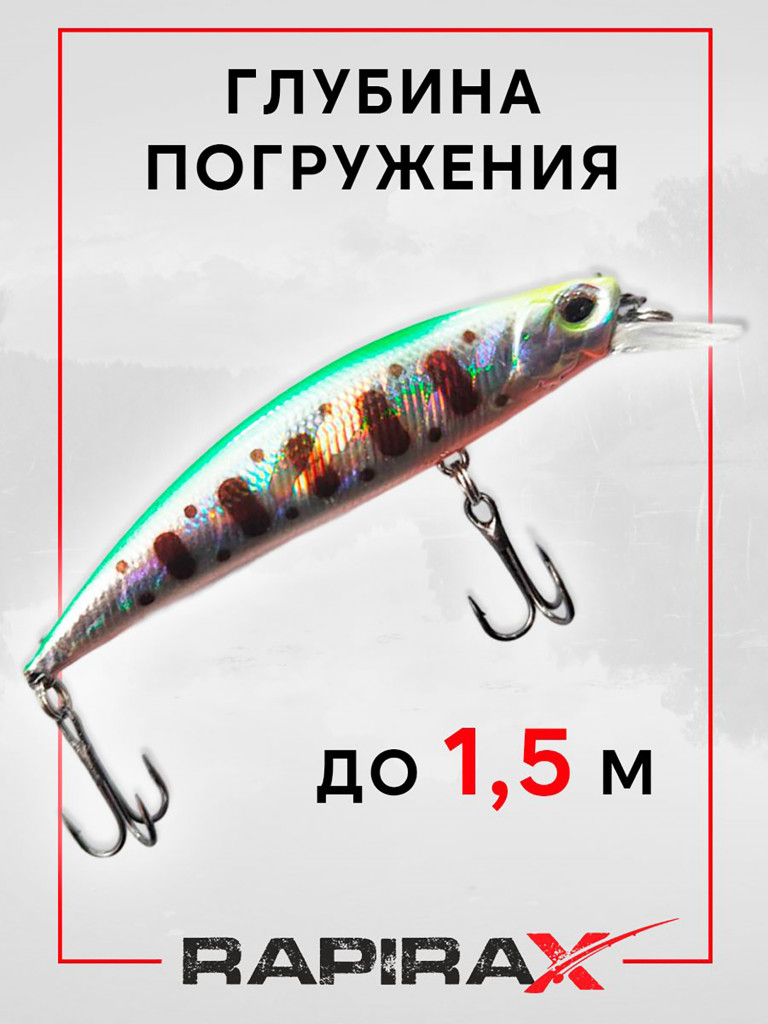 Воблер RapiraX X-ARROW 10 гр. цв. L