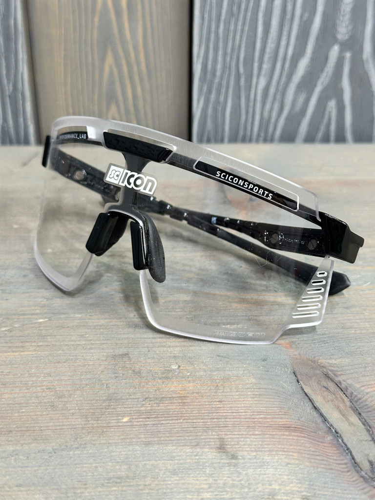 Очки спортивные Scicon AeroWatt оправа Black Gloss линза SCNPP Photocromic Silver