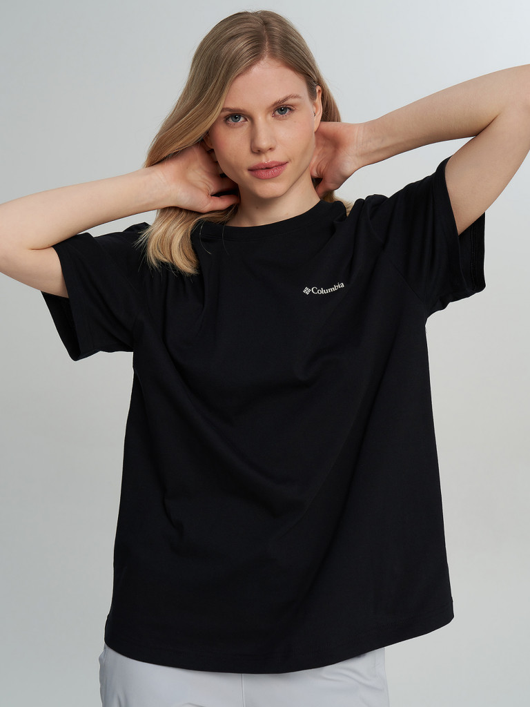 Футболка женская оверсайз Columbia Rolling Bend Graphic Oversized Tee