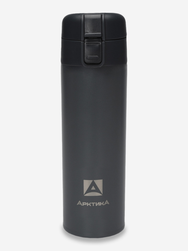 Термокружка вакуумная Арктика, 470 мл, со съемным ситечком, графит