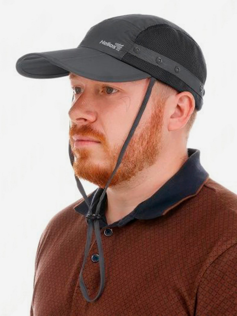 Бейсболка с защитой шеи и лица Helios для рыбалки и охоты
