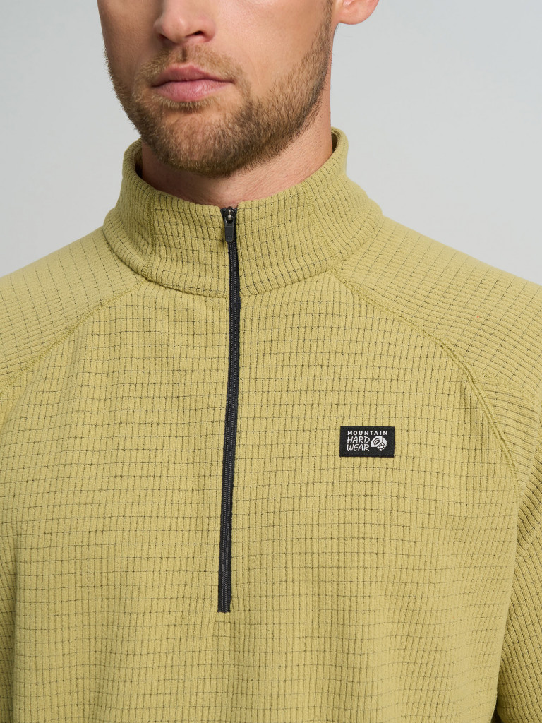 Толстовка мужская Mountain Hardwear Summit Grid Half Zip