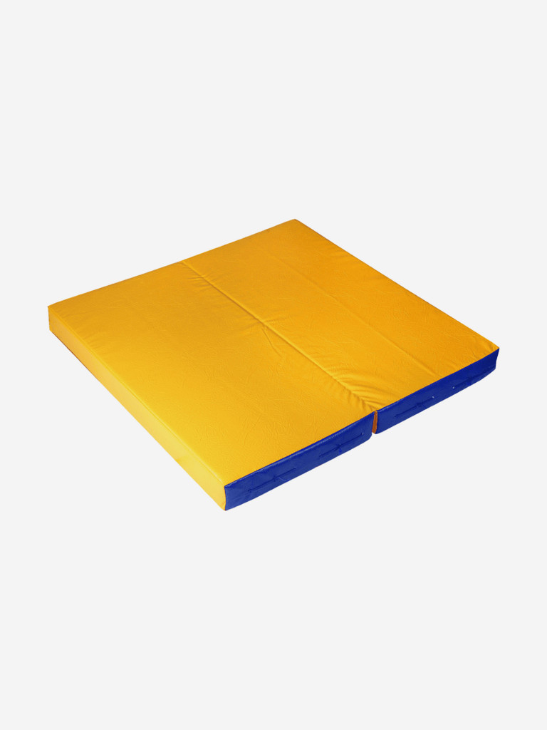 Мат для шведской стенки WestSport (100x100x10 см) Сине-желтый