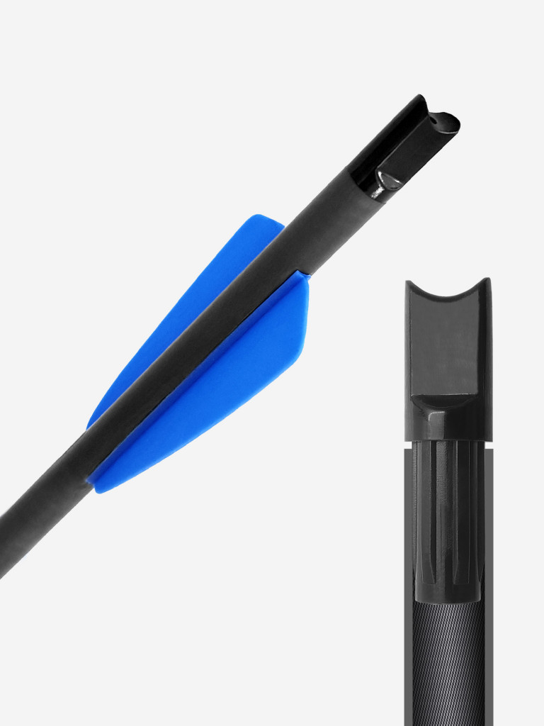 Стрела карбоновая 7,5" для арбалета Ek Cobra System R9 (6шт.)