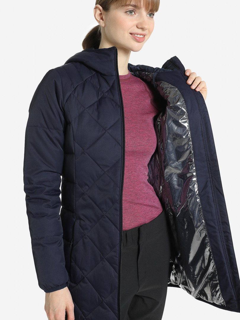 фото Куртка пуховая женская columbia ashbury down ii jacket, синий