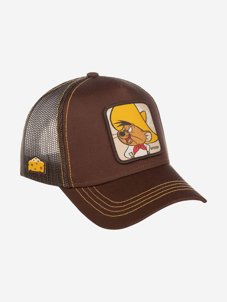 Бейсболка с сеточкой CAPSLAB CL/LOO2/1/SPE1 Looney Tunes Speedy Gonzales (коричневый)
