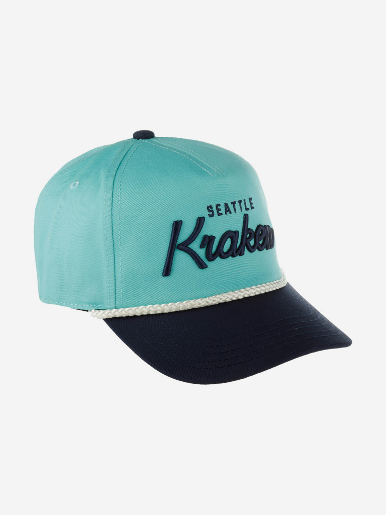 Бейсболка AMERICAN NEEDLE 23008A-SEK Seattle Kraken Roscoe NHL (голубой)